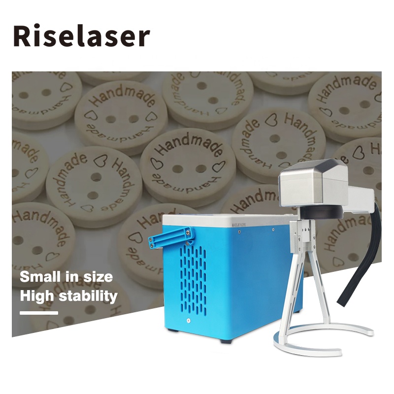 Fiber Laser Marking Machine 30W - 휴대용 미니 파이버 레이저 마킹기 20W